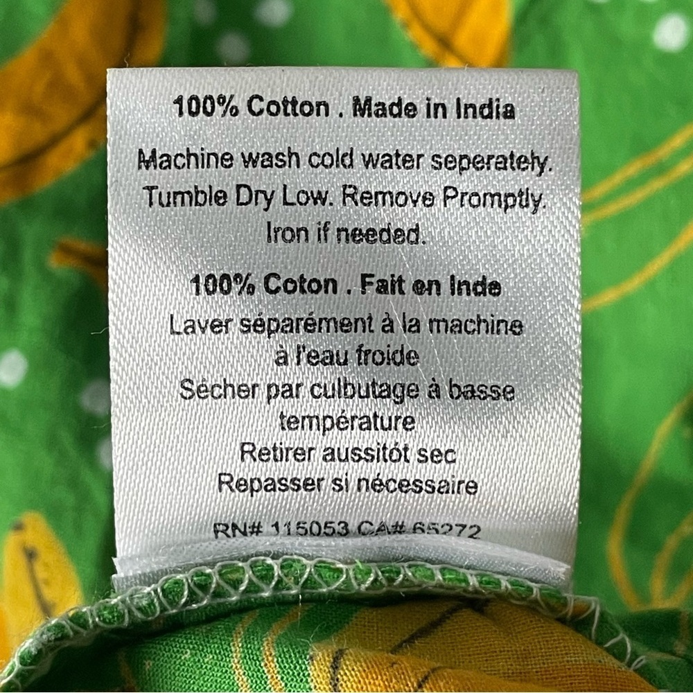 Mahogany Green Banana Pajama Pants Size Medium 47892 - Picture 12 of 12